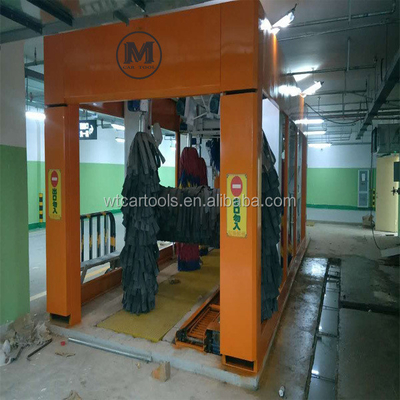 9 ব্রাশ স্বয়ংক্রিয় গাড়ি ওয়াশিং মেশিন শুকানোর সাথে 6000 * 3660 * 2800 আকার