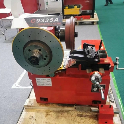 রেড হোয়াইট 350mm ব্রেক ড্রাম টার্ন মেশিন C9335A সঙ্গে ঘূর্ণন গতি 130r/মিনিট