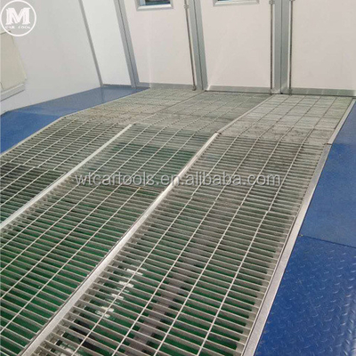 অভ্যন্তরীণ আকার 6900 * 4000 * 2700mm সঙ্গে 220V ডিজেল বার্নার গাড়ী স্প্রে বুথ