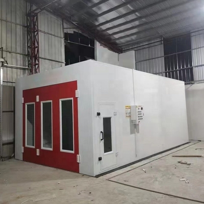 12kw পাওয়ার অটোমোটিভ পেইন্ট বুথ 20000m3 বায়ু প্রবাহ এবং কোন লোড গতি সঙ্গে