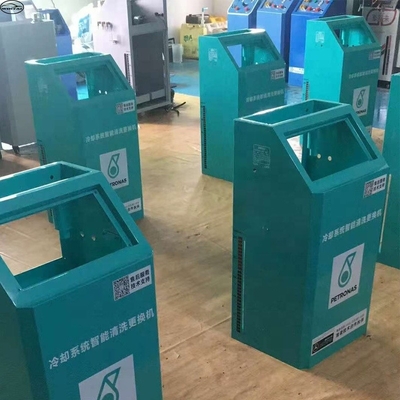 উচ্চ দক্ষতা WX-800D শীতল সিস্টেম ফ্লাশিং মেশিন 150W 2.5m ইনপুট পায়ের পাতার মোজাবিশেষ