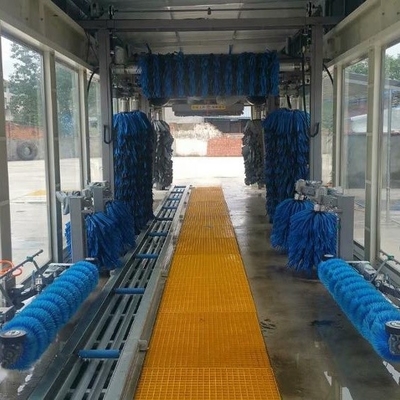 AC380V স্বয়ংক্রিয় অটো ওয়াশ টানেল মেশিন উচ্চ বায়ু প্রবাহ হার সঙ্গে 0.9Mpa বায়ু চাপ