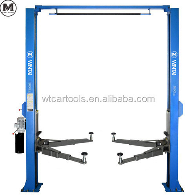 5000KGS 380v 2 পোস্ট কার লিফট ডাবল সিলিন্ডার হাইড্রোলিক এসইভি মিনিবাসের জন্য