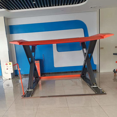 2.2KW মোটর ডাবল ডেক কাঁচি গাড়ি পার্কিং লিফট 5000mm * 2000mm * 1900mm গাড়ির আকারের জন্য