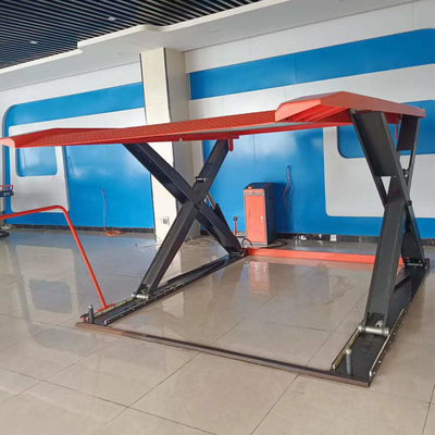 2.2KW মোটর ডাবল ডেক কাঁচি গাড়ি পার্কিং লিফট 5000mm * 2000mm * 1900mm গাড়ির আকারের জন্য