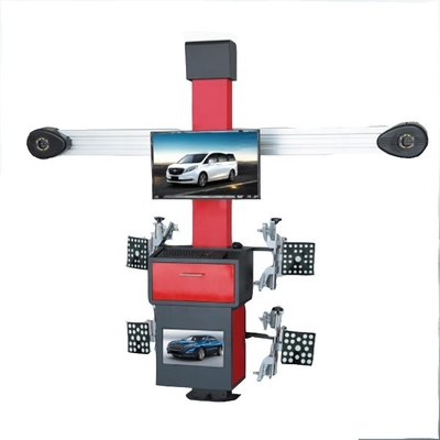 70 কেজি 3D 220 ভি চাকা সমন্বয় মেশিন 0.25kw শক্তিশালী টায়ার মেরামতের জন্য