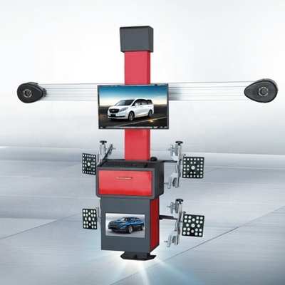 70 কেজি 3D 220 ভি চাকা সমন্বয় মেশিন 0.25kw শক্তিশালী টায়ার মেরামতের জন্য