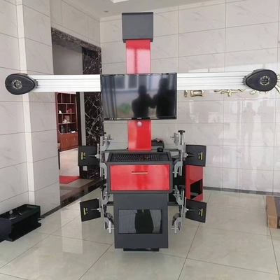 70 কেজি 3D 220 ভি চাকা সমন্বয় মেশিন 0.25kw শক্তিশালী টায়ার মেরামতের জন্য