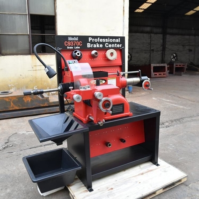 350kg 0.75kw ব্রেক ড্রাম কাটার মেশিন C9370C 3 স্পিন্ডল গতি সামঞ্জস্যযোগ্য