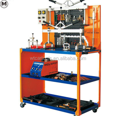 520 মিমি ওয়ার্কটেবল কার বডি মেরামত সিস্টেম 380V2PH সংঘর্ষ মেরামতের প্রয়োজনের জন্য