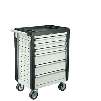 252 হ্যান্ড টুলস এবং 6 ড্রয়ার গ্যারেজ সংগঠনের সমাধানের জন্য টুল ক্যাবিনেট