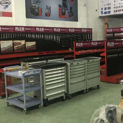 252 হ্যান্ড টুলস এবং 6 ড্রয়ার গ্যারেজ সংগঠনের সমাধানের জন্য টুল ক্যাবিনেট