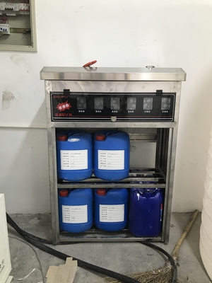 স্বয়ংক্রিয় 25KW স্পর্শ মুক্ত গাড়ী ওয়াশ মেশিন T9 1160mm*470mm*1350mm রাসায়নিক স্টেশন জন্য