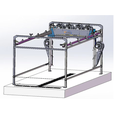 একটি বাহুবিহীন টাচলেস কার ওয়াশ সরঞ্জাম, ৬টি ড্রায়ার এবং ৮ মিটার x ৫ মিমি রেল সাইজের টাচ ফ্রি স্বয়ংক্রিয় কার ওয়াশ জল পুনরুদ্ধার ব্যবস্থা