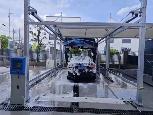 FS360 সম্পূর্ণ স্বয়ংক্রিয় 38Kw 360 কার ওয়াশিং মেশিন উচ্চ জল ফ্লাশিং চাপ কার ওয়াশ জল পুনর্ব্যবহারযোগ্য সিস্টেম