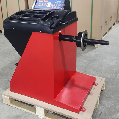 স্বয়ংক্রিয় চাকা ভারসাম্য উচ্চ নির্ভুলতা প্রসারিত খাদ টায়ার ভারসাম্য সরঞ্জাম সূক্ষ্ম প্লাস্টিকের হাউজ স্বয়ংক্রিয় চাকা ভারসাম্য