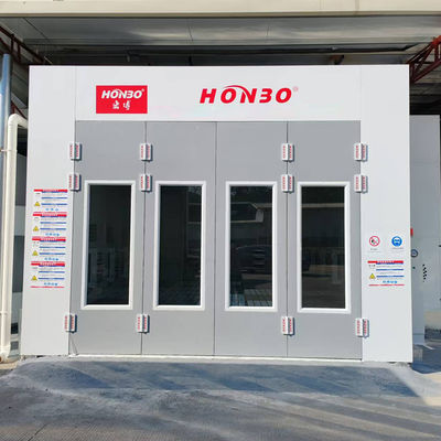 অটো মেরামতের জন্য ডিজেল বার্নার কার স্প্রে বুথ