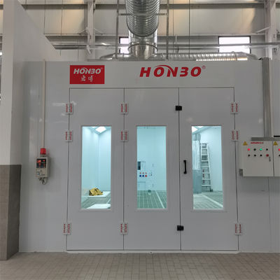 অটো মেরামতের জন্য ডিজেল বার্নার কার স্প্রে বুথ