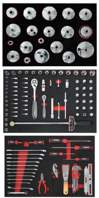 128pcs তেল স্টেশন সরঞ্জাম সমাধান বাটি আকৃতির তেল গ্রিড রেঞ্চ টুল হোল্ডার সেট তেল ফিল্টার রেঞ্চ সেট গাড়ির রক্ষণাবেক্ষণের জন্য