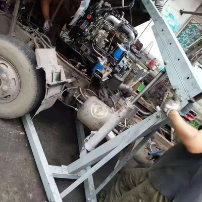 বায়ুসংক্রান্ত ভাঁজযোগ্য দোকান ক্রেন ইঞ্জিন ক্রেন 2t