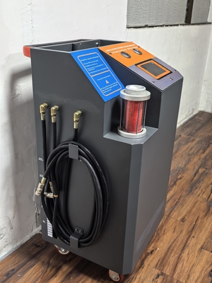 গণনা ফাংশন সহ স্বয়ংক্রিয় লুব্রিকেন্ট তেল সিস্টেম ফ্লাশিং মেশিন