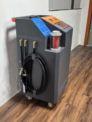 গণনা ফাংশন সহ স্বয়ংক্রিয় লুব্রিকেন্ট তেল সিস্টেম ফ্লাশিং মেশিন