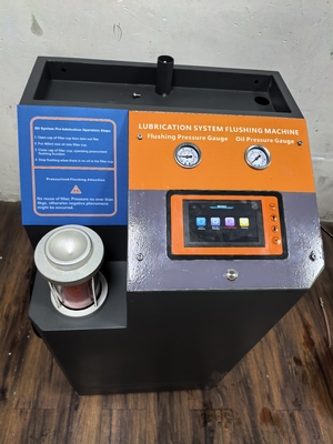গণনা ফাংশন সহ স্বয়ংক্রিয় লুব্রিকেন্ট তেল সিস্টেম ফ্লাশিং মেশিন