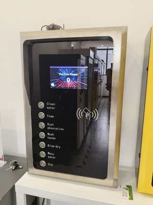 সেলফ সার্ভিস কার ওয়াশ কন্ট্রোলার, স্টেইনলেস স্টীল 304 স্ক্রিন স্প্লিট টাইপ মাল্টিফাংশনাল কার ওয়াশ মেশিন