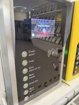 সেলফ সার্ভিস কার ওয়াশ কন্ট্রোলার, স্টেইনলেস স্টীল 304 স্ক্রিন স্প্লিট টাইপ মাল্টিফাংশনাল কার ওয়াশ মেশিন