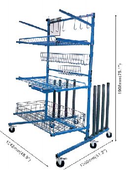 মাল্টিফাংশনাল অটোমোটিভ পেইন্ট র্যাক গাড়ি উত্তোলন পেইন্ট র্যাক উচ্চ মানের পেইন্টিং ফ্রেম