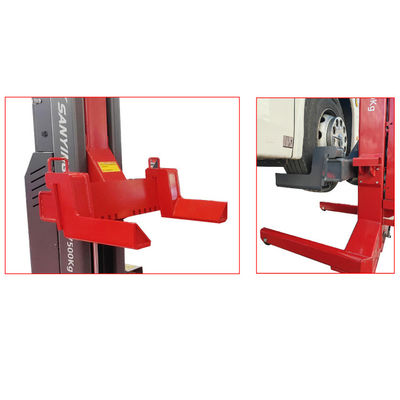 বাণিজ্যিক গাড়ির উত্তোলনযোগ্য একক পোস্ট উত্তোলন ব্যবস্থা ৩০ টন, ৪৫ টন