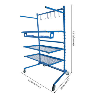 গাড়ির বাম্পার পেইন্ট র‍্যাকস কর্মশালা বন্ধনী মেরামত পেইন্ট বন্ধনী সার্বজনীন পেইন্ট স্ট্যান্ড