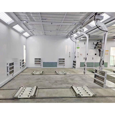 গাড়ি পেইন্ট স্প্রে রুম বেকিং অটো প্রস্তুতি রুম পেইন্টিং লাইন