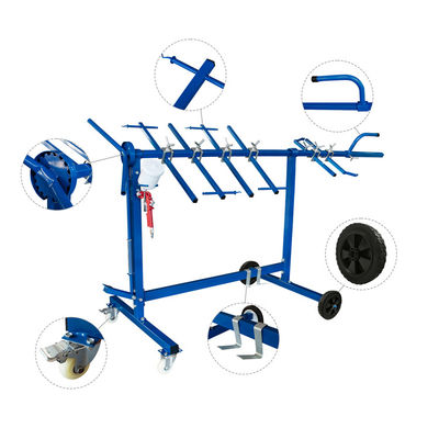 বহু-কোণ পেইন্ট শুকানোর র‍্যাক ইউনিভার্সাল অপসারণযোগ্য পেইন্ট স্ট্যান্ড কার পেইন্ট র‍্যাক