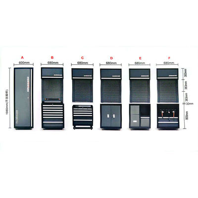 অটোমোবাইল রক্ষণাবেক্ষণ সরঞ্জাম সংমিশ্রণ সরঞ্জাম ক্যাবিনেট