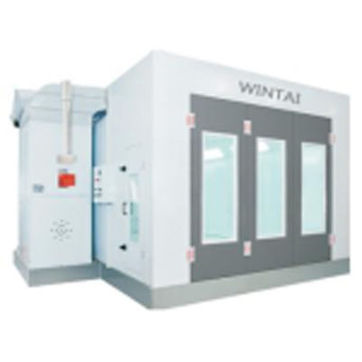 ইনফ্রারেড হিটিং অটোমোটিভ স্প্রে বুথ সহ প্ল্যাটফর্ম অটোমোটিভ ডোর পেইন্ট স্ট্যান্ড আউটডোর অটোমোটিভ পেইন্ট বুথ