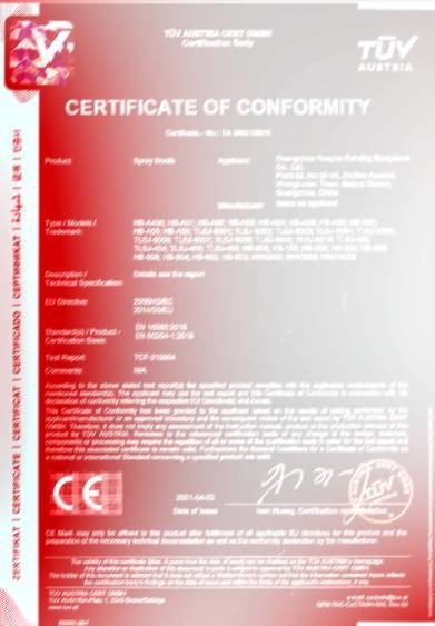 চীন Guangzhou Wintai Car Tools Co., Ltd. সার্টিফিকেশন